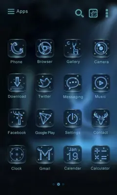 Deer GOLauncher EX Theme android App screenshot 2